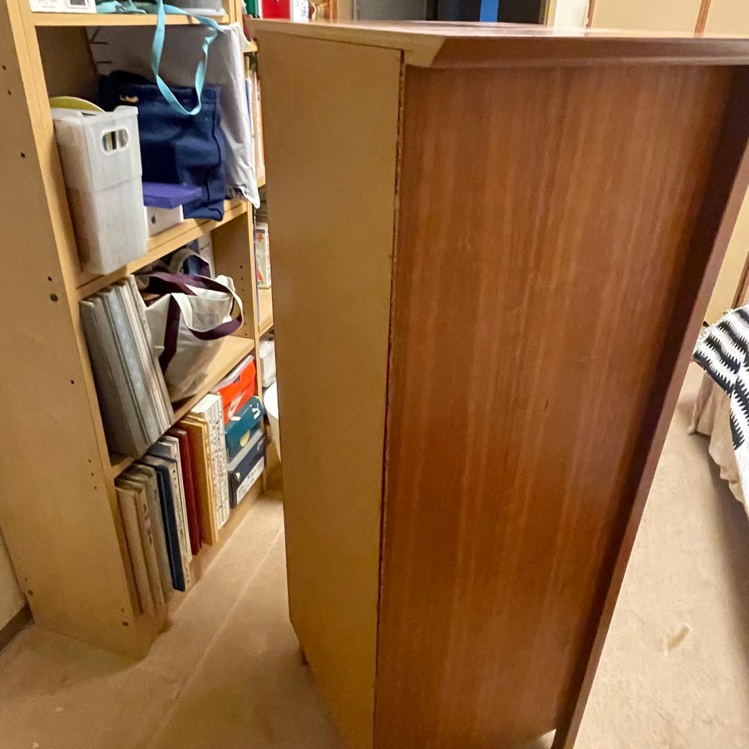 ディノス購入＊北欧デンマーク製モダン7段チェスト＊少々難あり