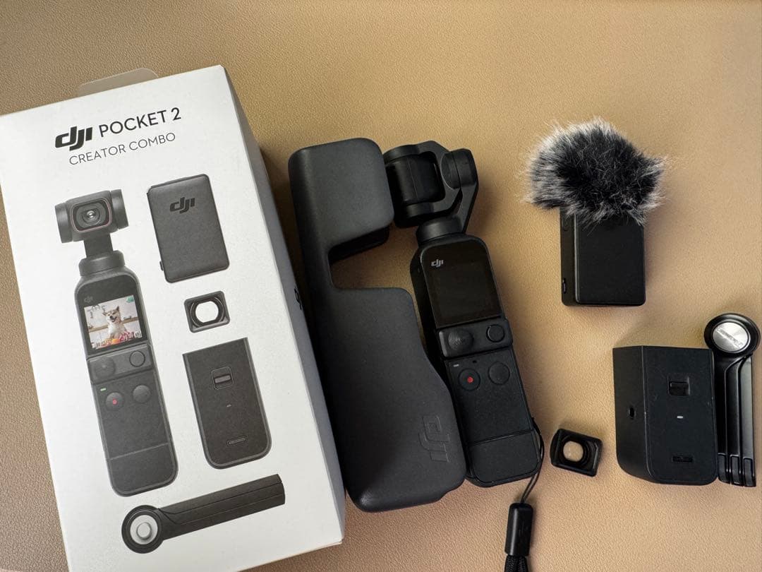 【箱あり】DJI Pocket 2 Creator Combo｜マイク未使用