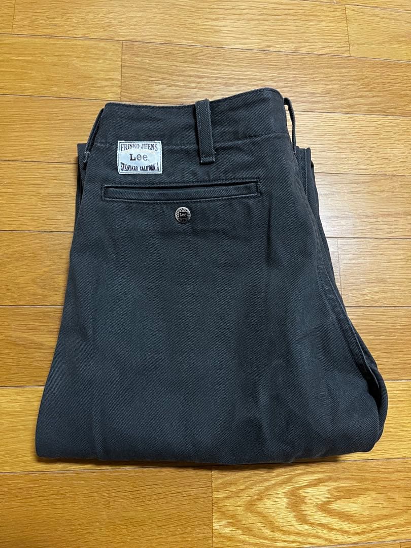 Lee スタンダードカリフォルニア フリスコワークパンツ チャコール