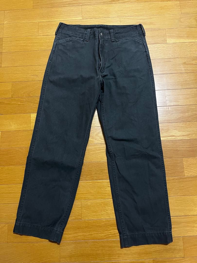 Lee スタンダードカリフォルニア フリスコワークパンツ チャコール