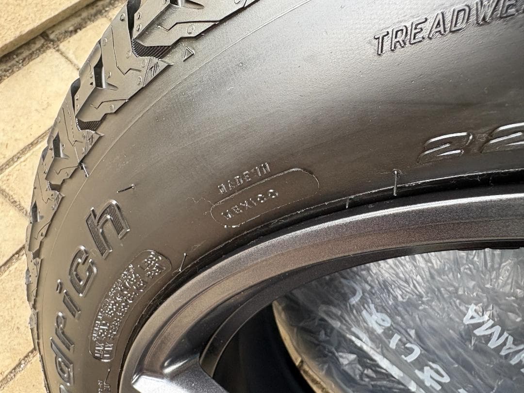 タイヤ・ホイール BFGoodRich Trail Terrain T/A 225/60R18