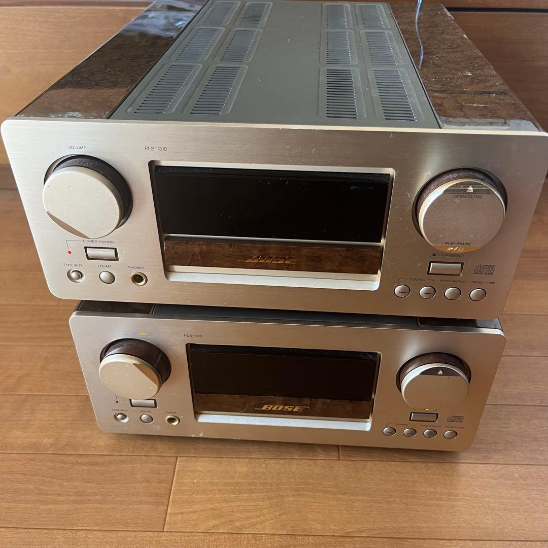 【ジャンク】CDレシーバーアンプ/ BOSE PLS-1310 2台