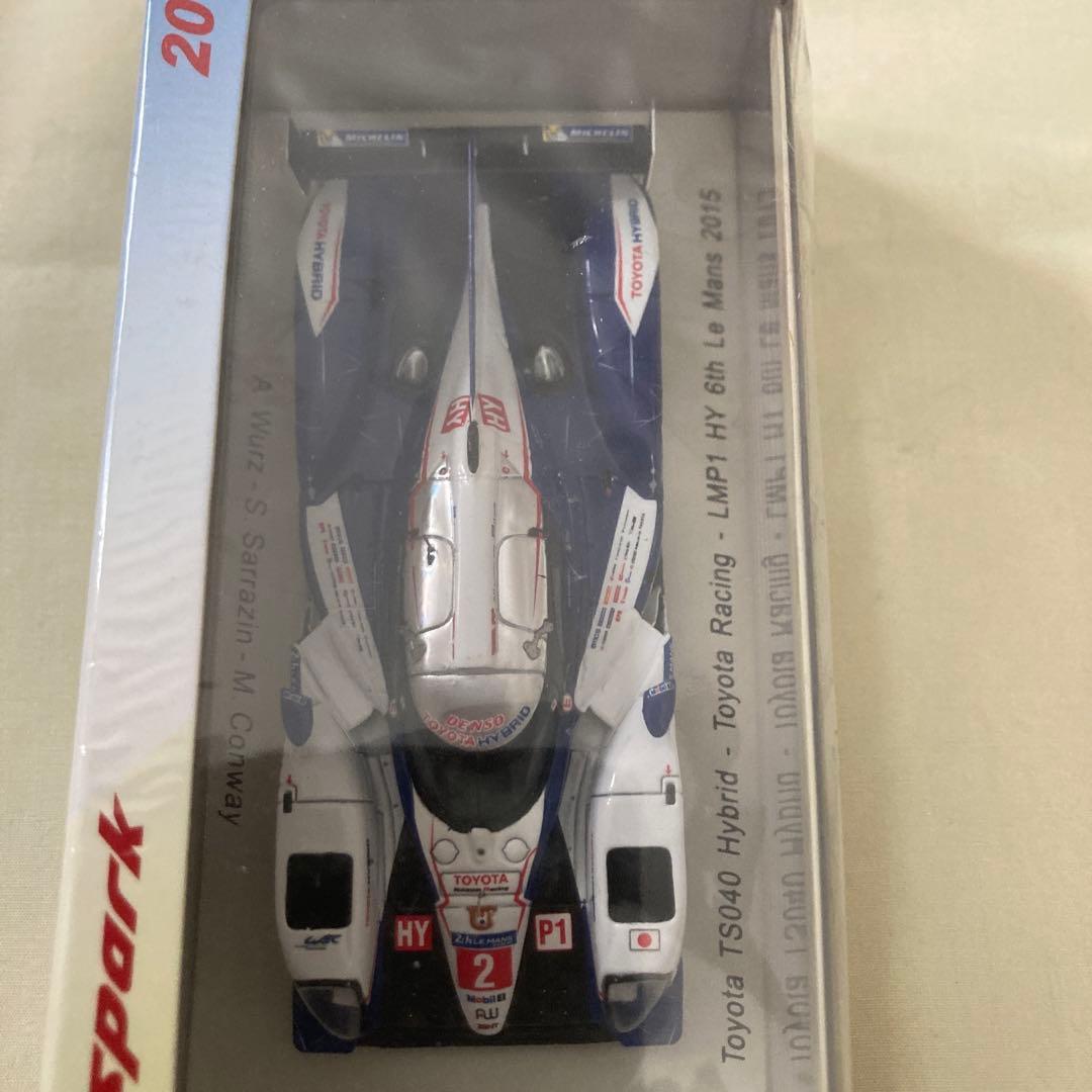スパーク 1/43 トヨタ TS040 HYBRID LM2015No.2 6位