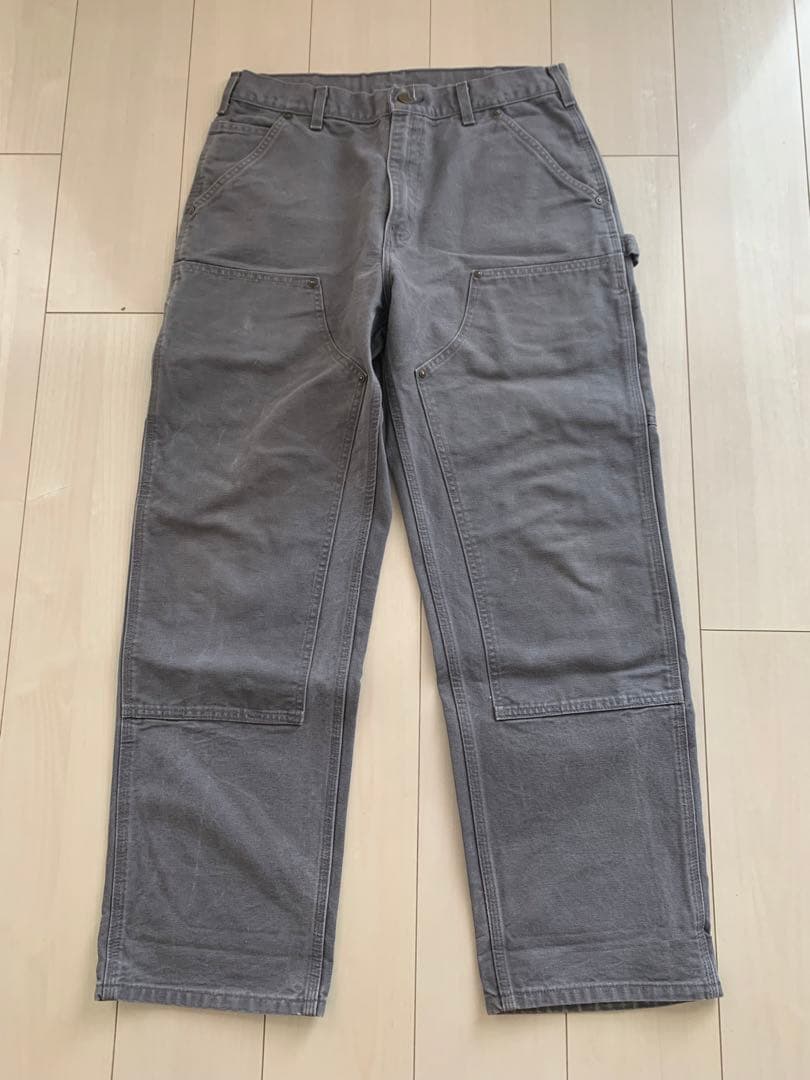 Carhartt ワークパンツ 34 x 32 グレー