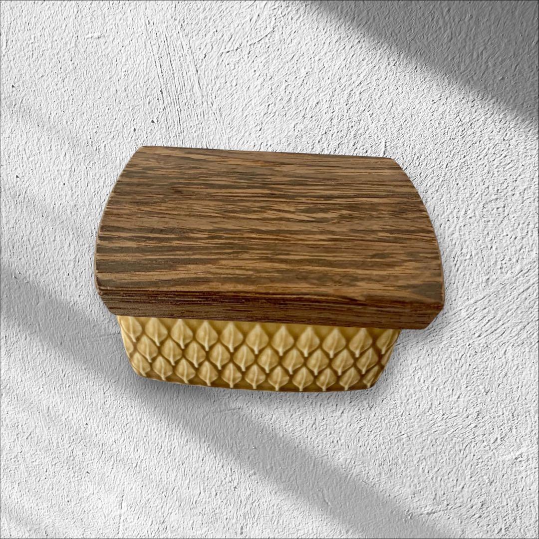 希少❗️北欧ビンテージ・クイストゴー・レリーフRELIEF・バターケース