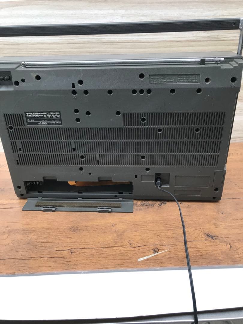 HITACHITRK-8600RM ラジカセ ラジオPERDISCO(F63)