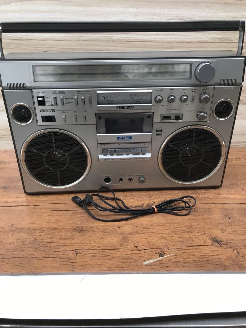 HITACHITRK-8600RM ラジカセ ラジオPERDISCO(F63)