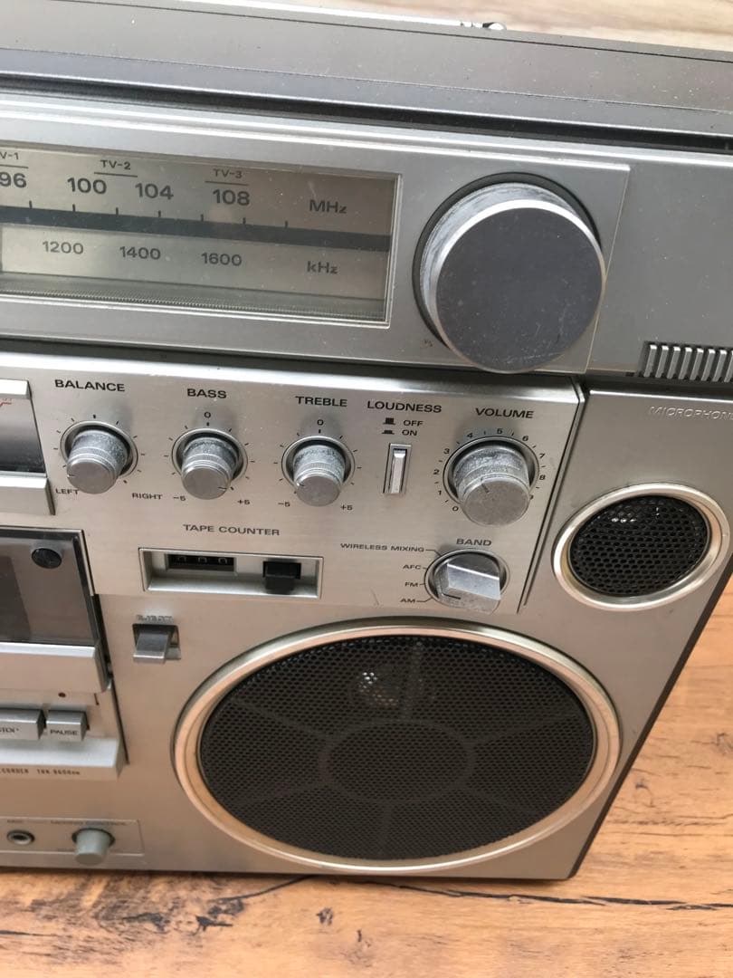 HITACHITRK-8600RM ラジカセ ラジオPERDISCO(F63)