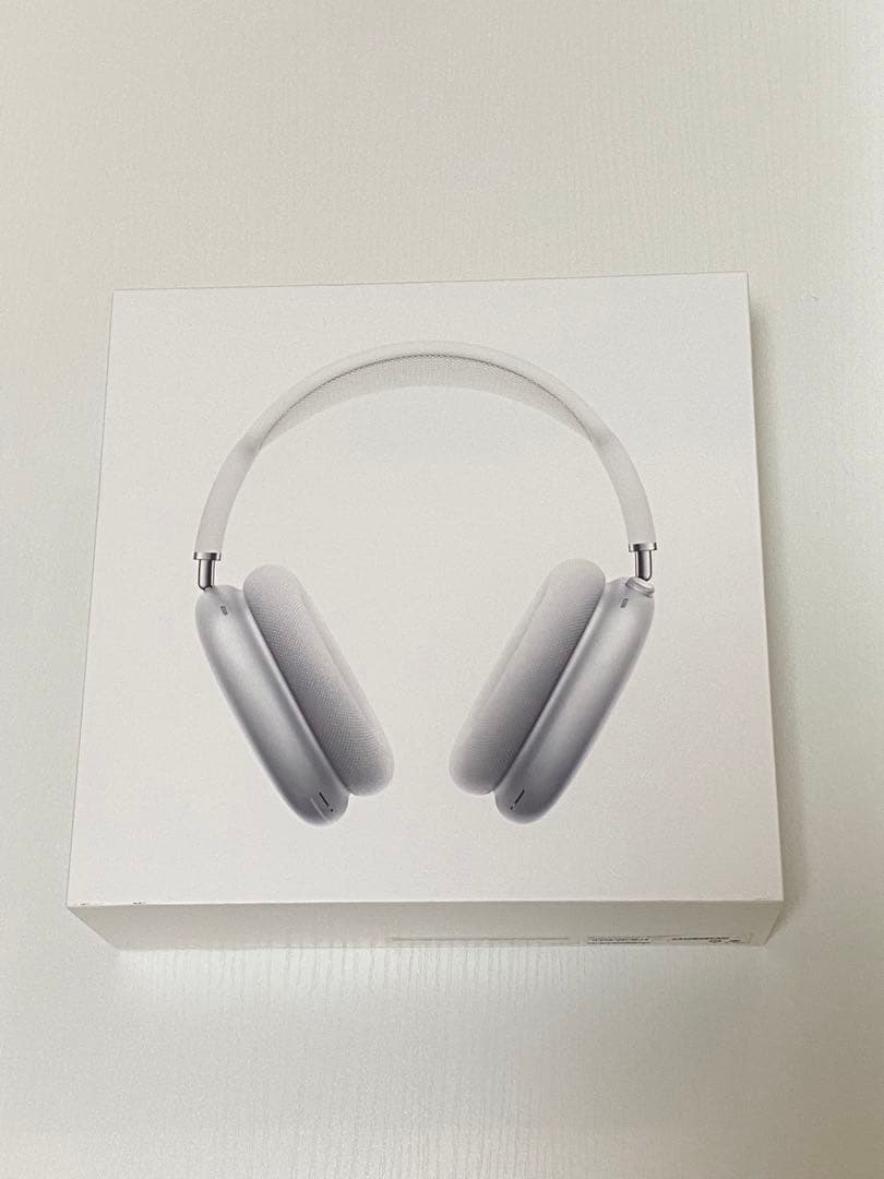 【値下げ中】AirPods Maxシルバー本体【Apple Care 期間内】