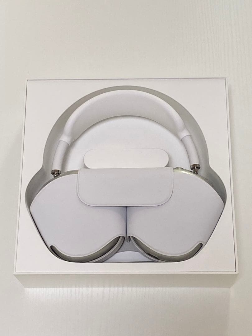 【値下げ中】AirPods Maxシルバー本体【Apple Care 期間内】