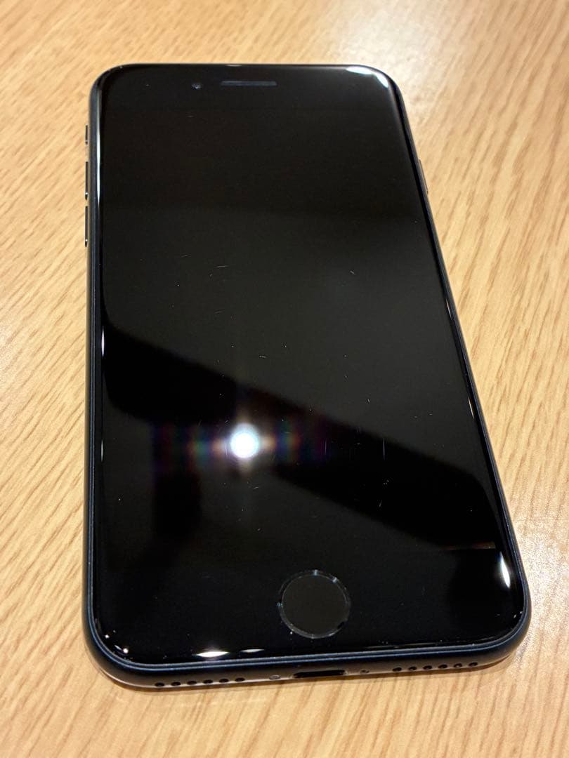 iPhoneSE 第3世代 ミッドナイト 64GB 箱あり 美品 おまけ