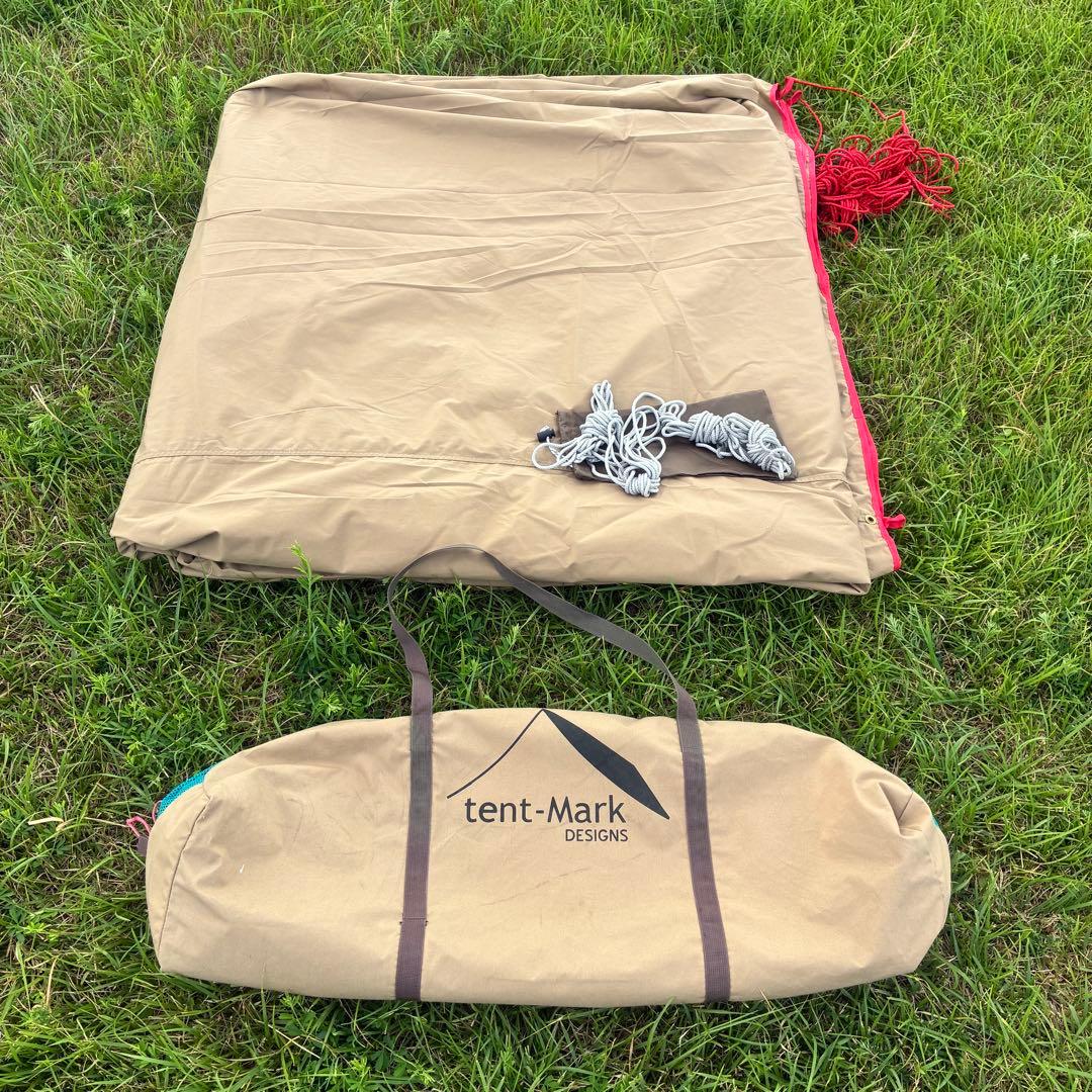 【大幅最終値下げ】tent-Mark DESIGNS 焚き火タープ TC レクタ