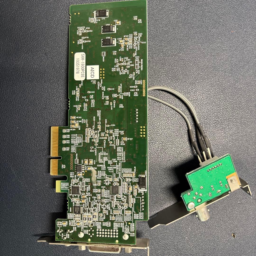 フルHD＋アナログ ビデオキャプチャボード SXH-1800PCIE