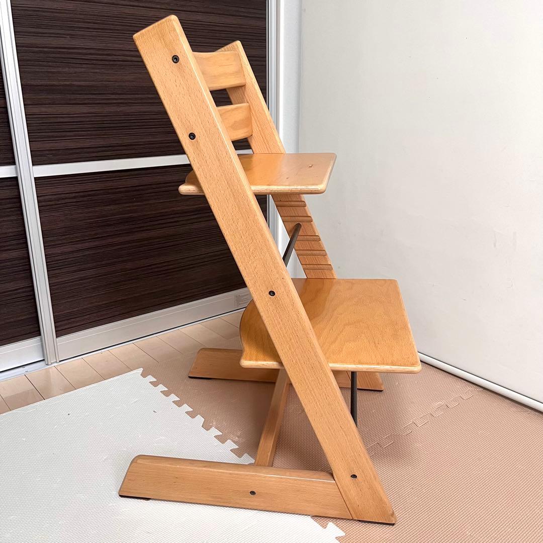 【新型】シリアル4　ストッケ トリップトラップナチュラル