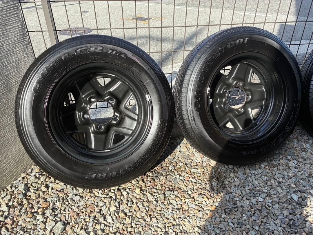 64ジムニー　純正　タイヤホイールセット　175 80 R16 美品中古品