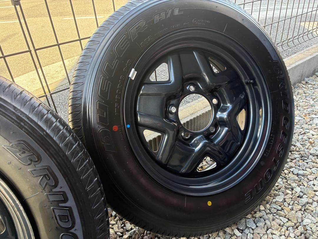 64ジムニー　純正　タイヤホイールセット　175 80 R16 美品中古品