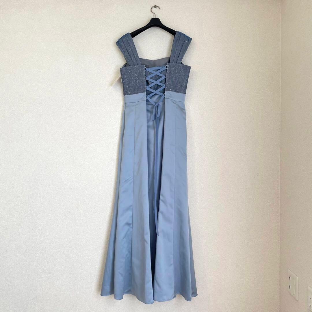 【新品未使用】AIMER ラメニット×サテン スレンダードレス ステージドレス