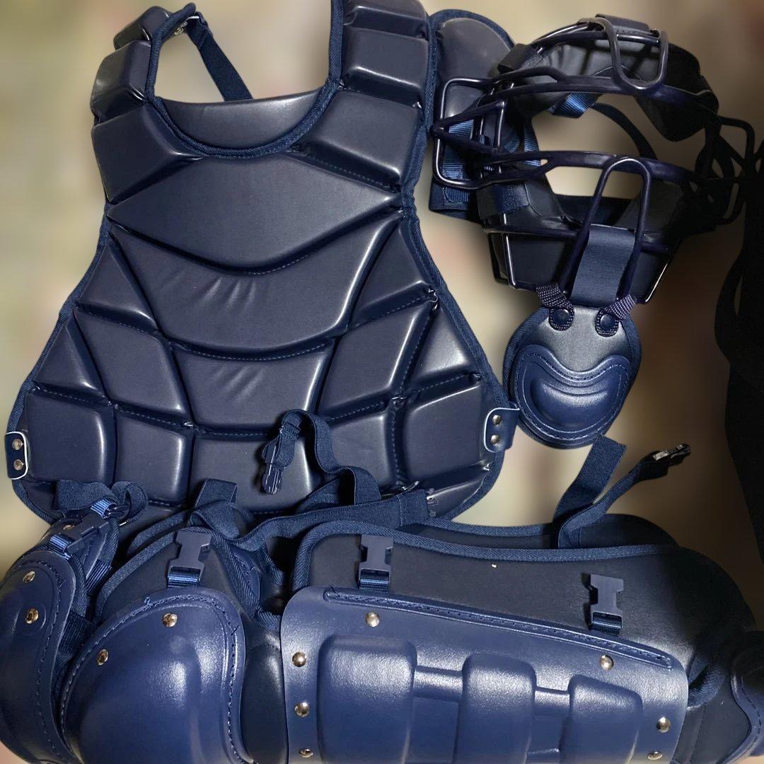 ミズノ MIZUNO硬式用捕手防具4点セット