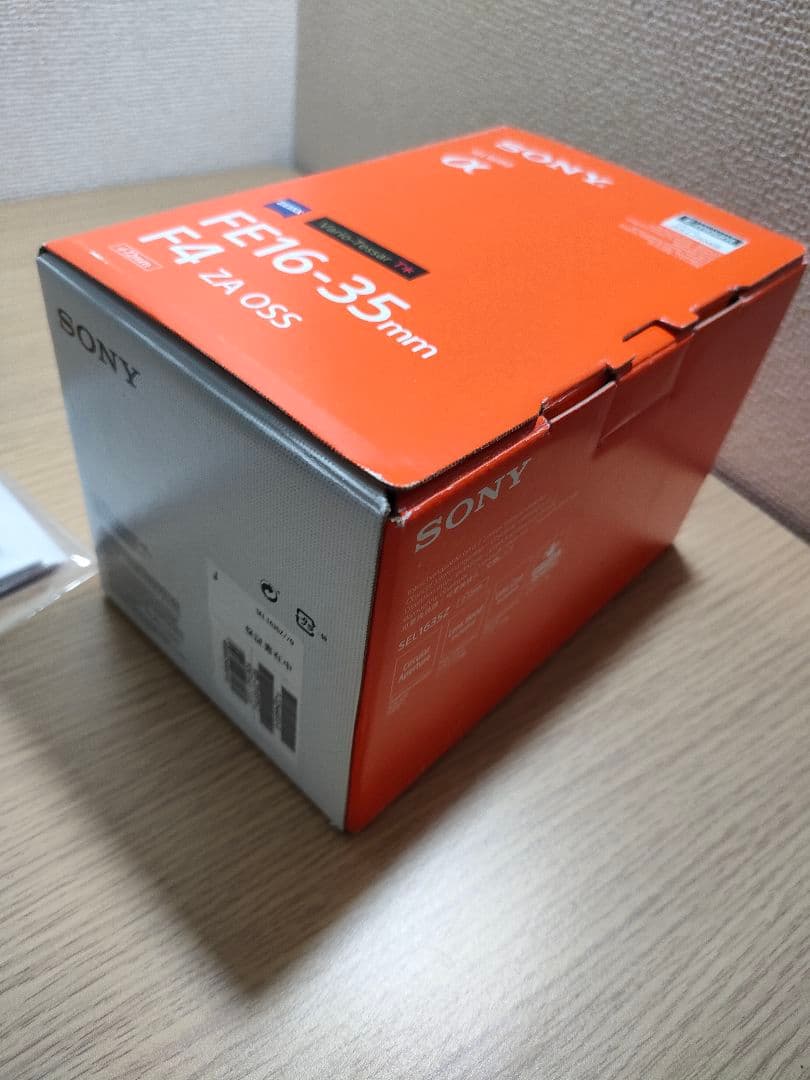 SONY FE 16-35mm F4 ZA OSS SEL1635Z 箱付き