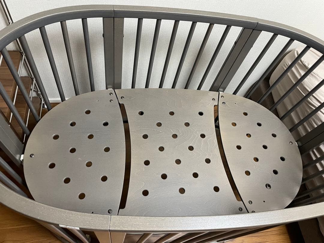 ストッケベビーベッド マットレス付き