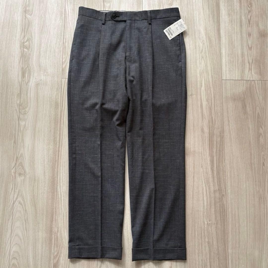 【新品】グリーンレーベルリラクシング REDA メンズスーツ グレー 44 春夏