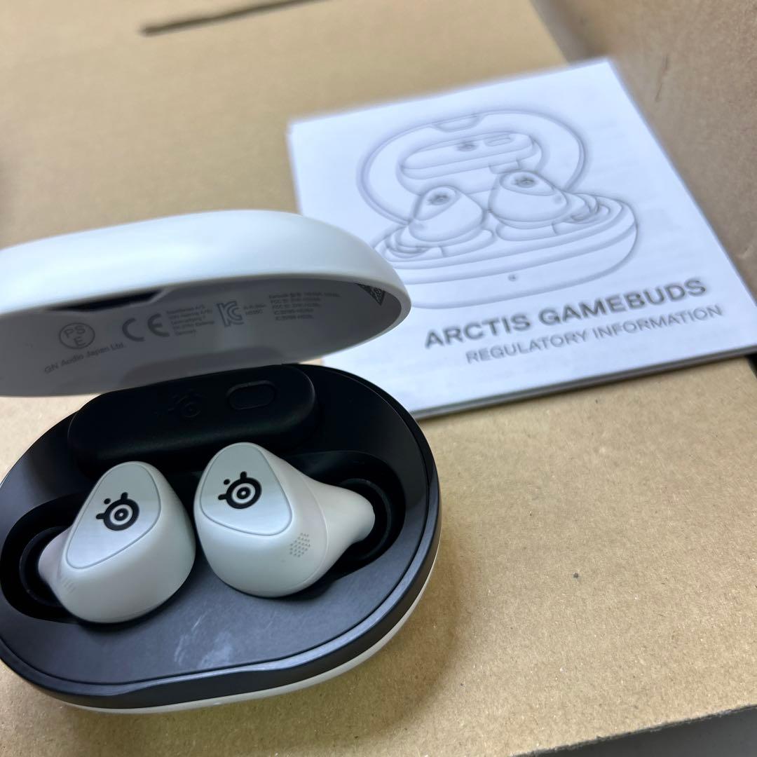 訳あり　SteelSeries Arctis GameBuds white