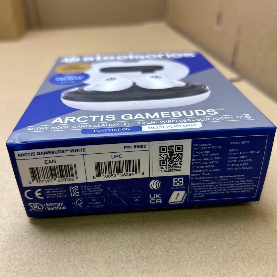 訳あり　SteelSeries Arctis GameBuds white