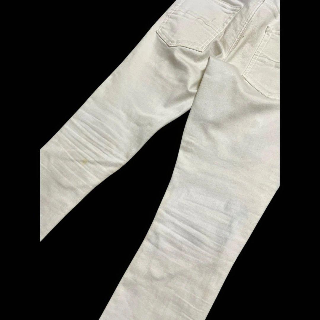 【最安値】【美品】AMIRI MX1 アミリ ホワイト スキニーデニム