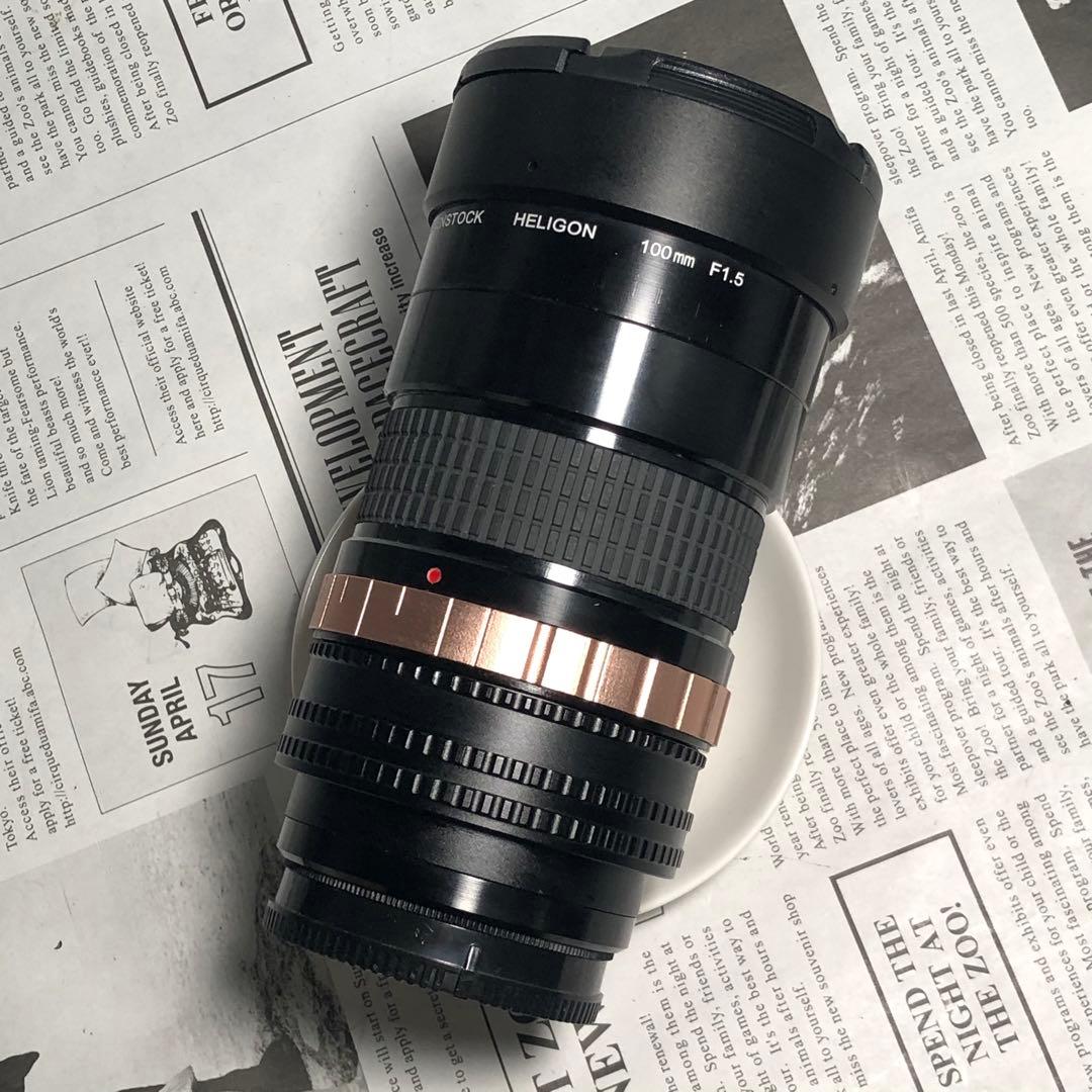 RODEN STOCK 100mm f1.5 α Eマウント