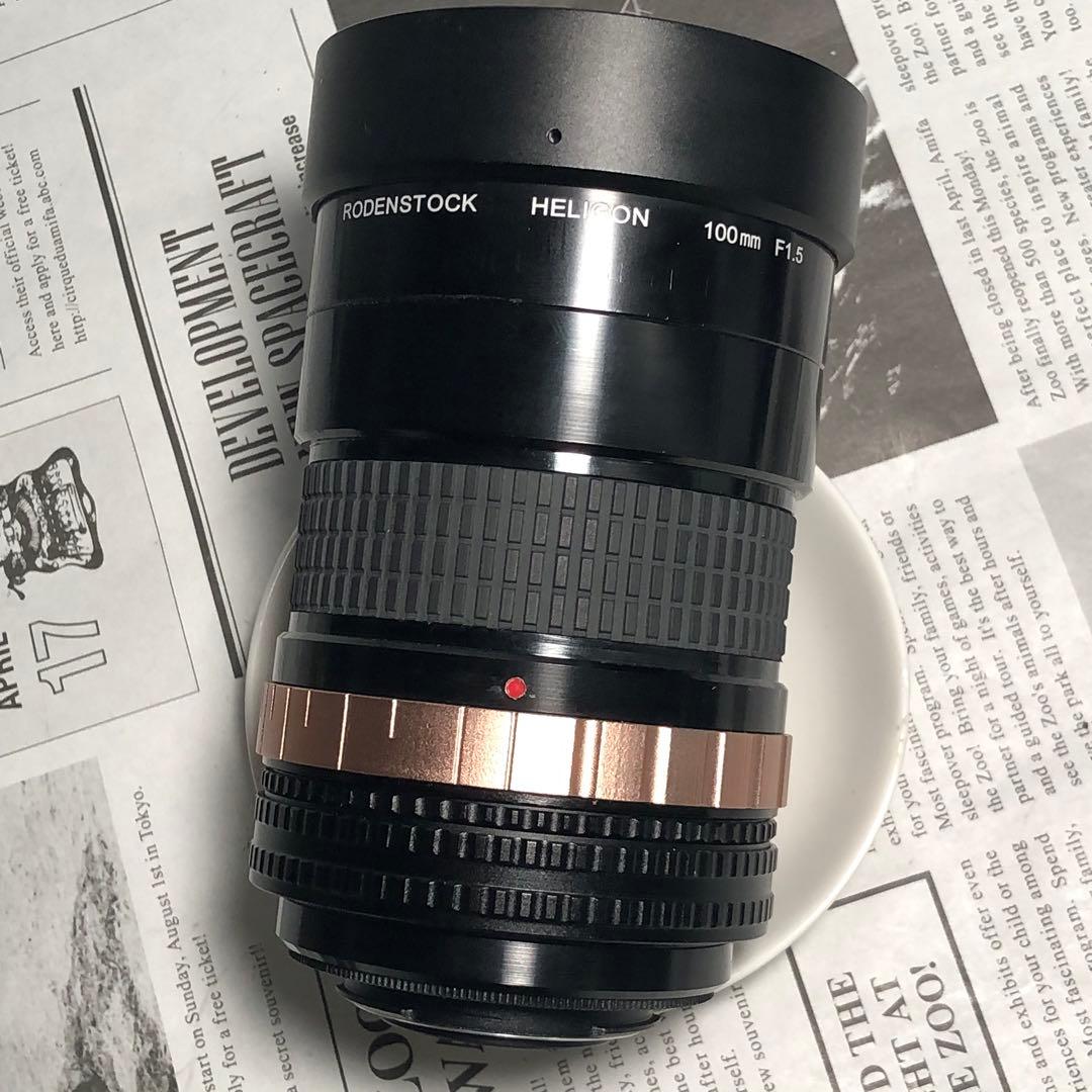 RODEN STOCK 100mm f1.5 α Eマウント