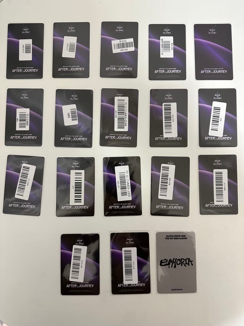 ald1 アンシン サンウォン ボイプラ2 アーカイブ展 上海 北京 トレカ