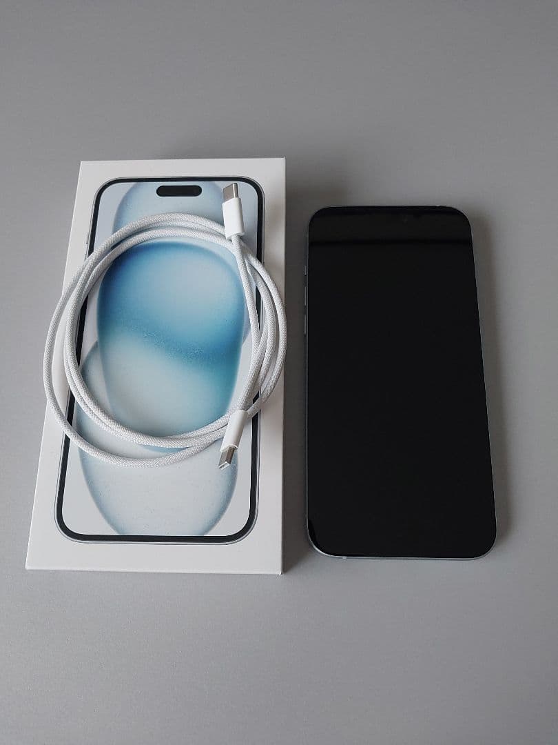 iPhone15 Plus 128GB　バッテリー100%