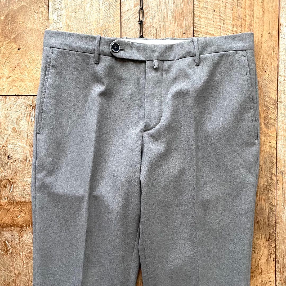 【極美品】GTA ジーティーアー テーパード ウール スラックス パンツ 48