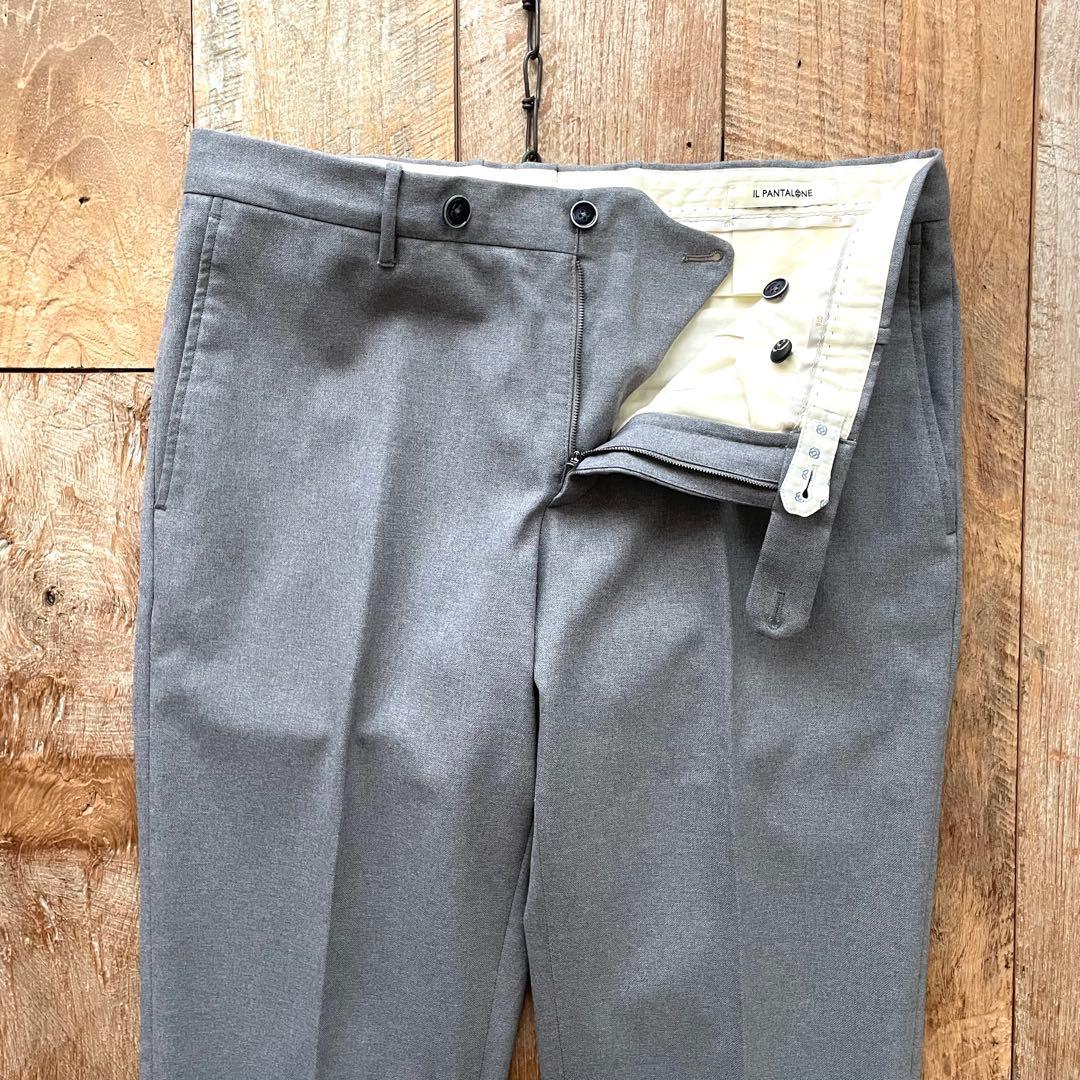 【極美品】GTA ジーティーアー テーパード ウール スラックス パンツ 48