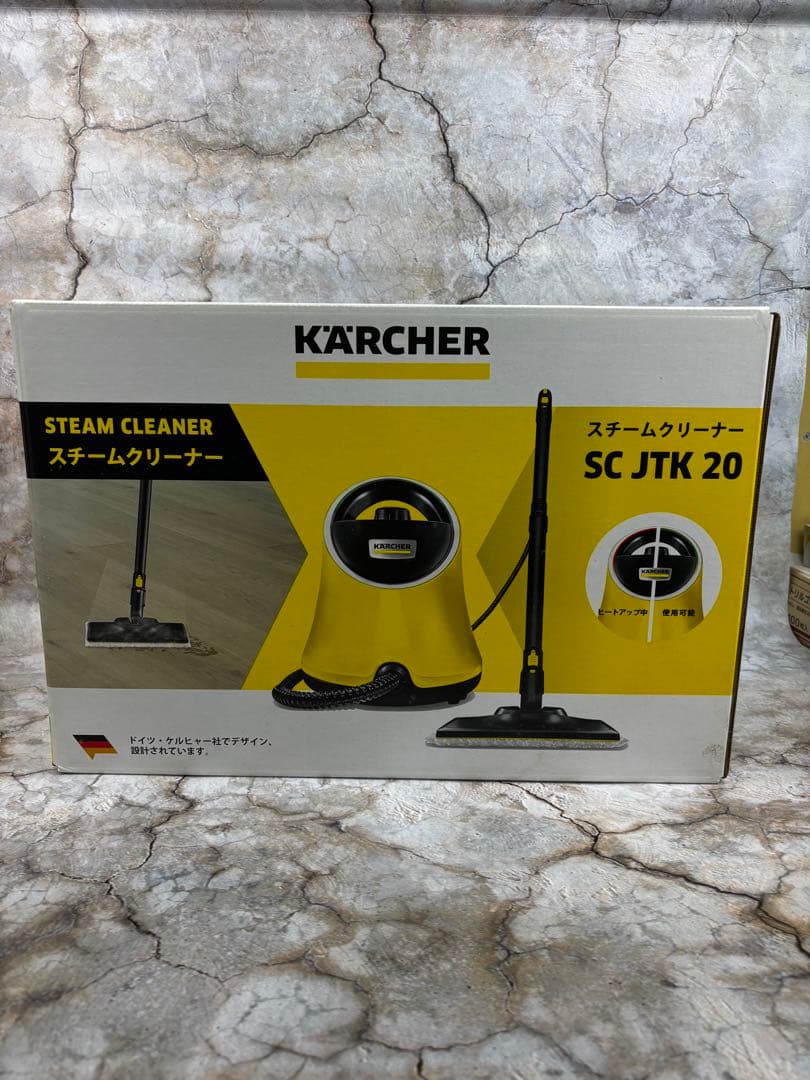 【新品未使用】ケルヒャー スチームクリーナー SC JTK 20
