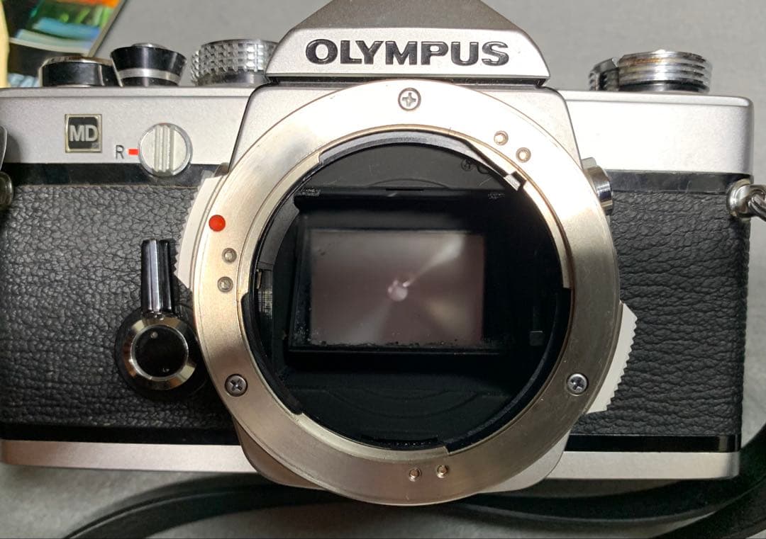 再々値下げ　ワンオーナー　オリンパスOM-1MD+標準50mm+ケース+ストロボ