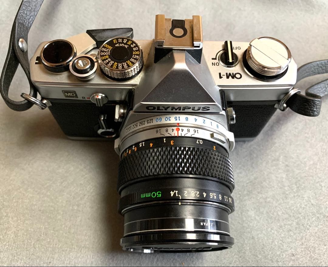 再々値下げ　ワンオーナー　オリンパスOM-1MD+標準50mm+ケース+ストロボ