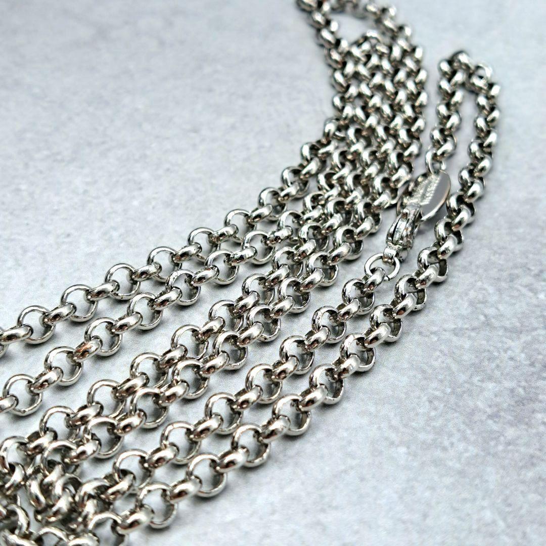 ヴィヴィアンウエストウッド ネックレス ビッグオーブ シルバー 裏文字有 正規品