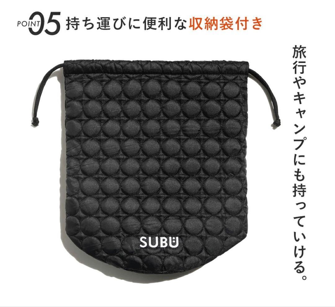 SUBU ブラック サンダル 12,000円（税込）