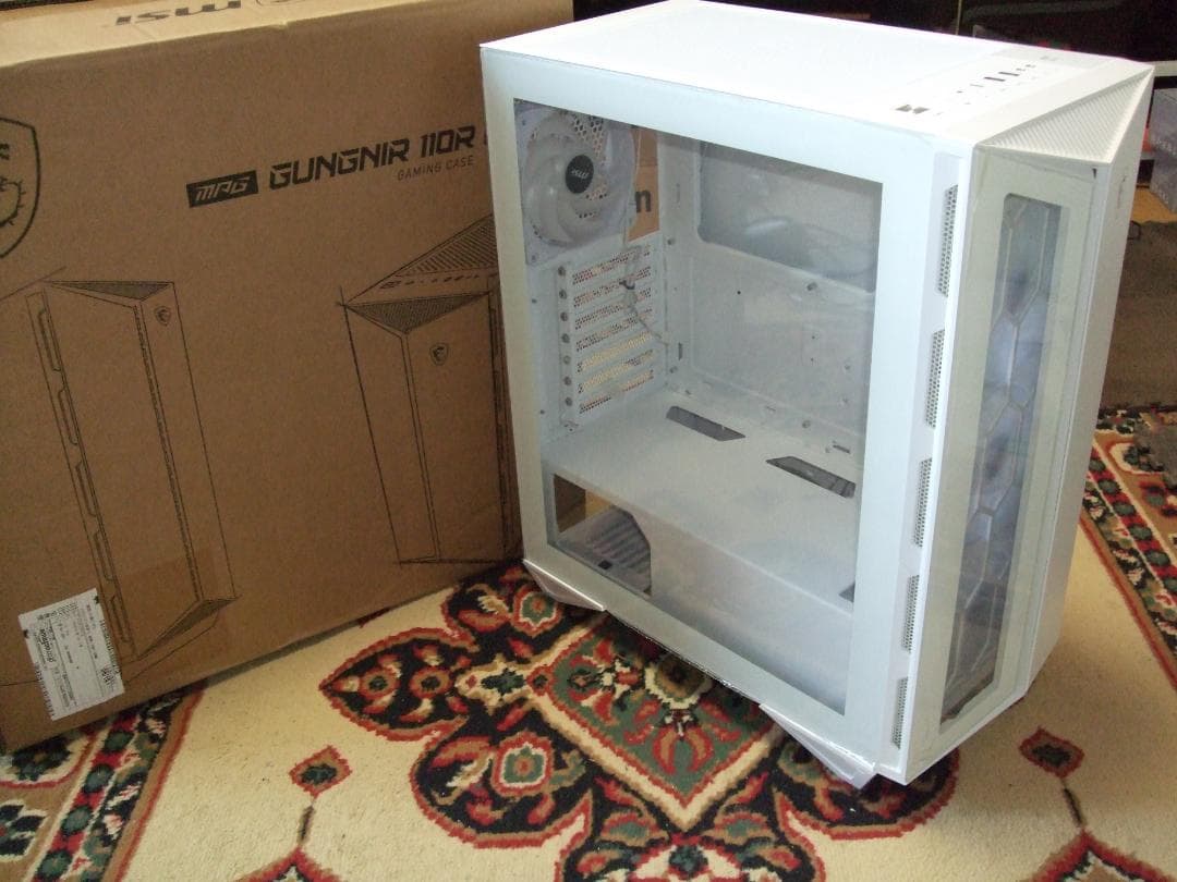 PCケース(自作PC用) MSI MPG GUNGNIR 110R White