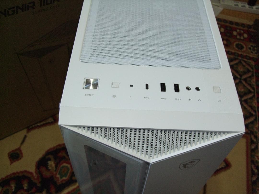 PCケース(自作PC用) MSI MPG GUNGNIR 110R White