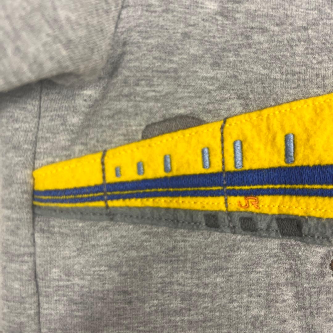 ぺ*ん様 familiar ドクターイエロー　トレーナー　 110