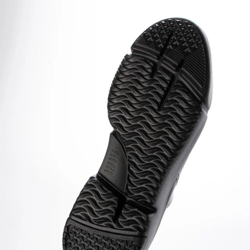 fitfit 新品 24cm◆ソフトレザーミドルブーツ（ブラック）