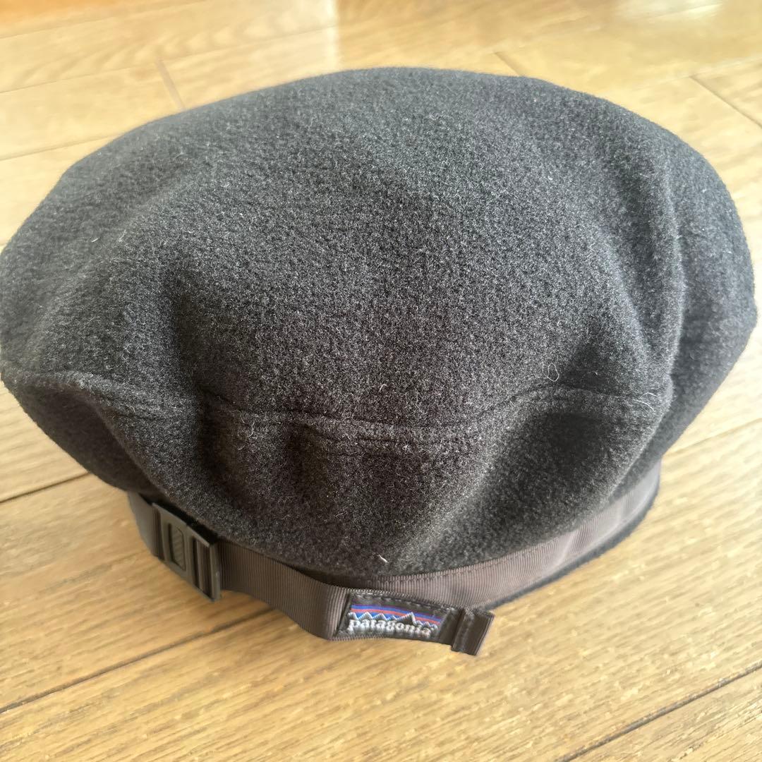 緊急値下げ　90s パタゴニア　ベレー帽　ブラック　黒　希少