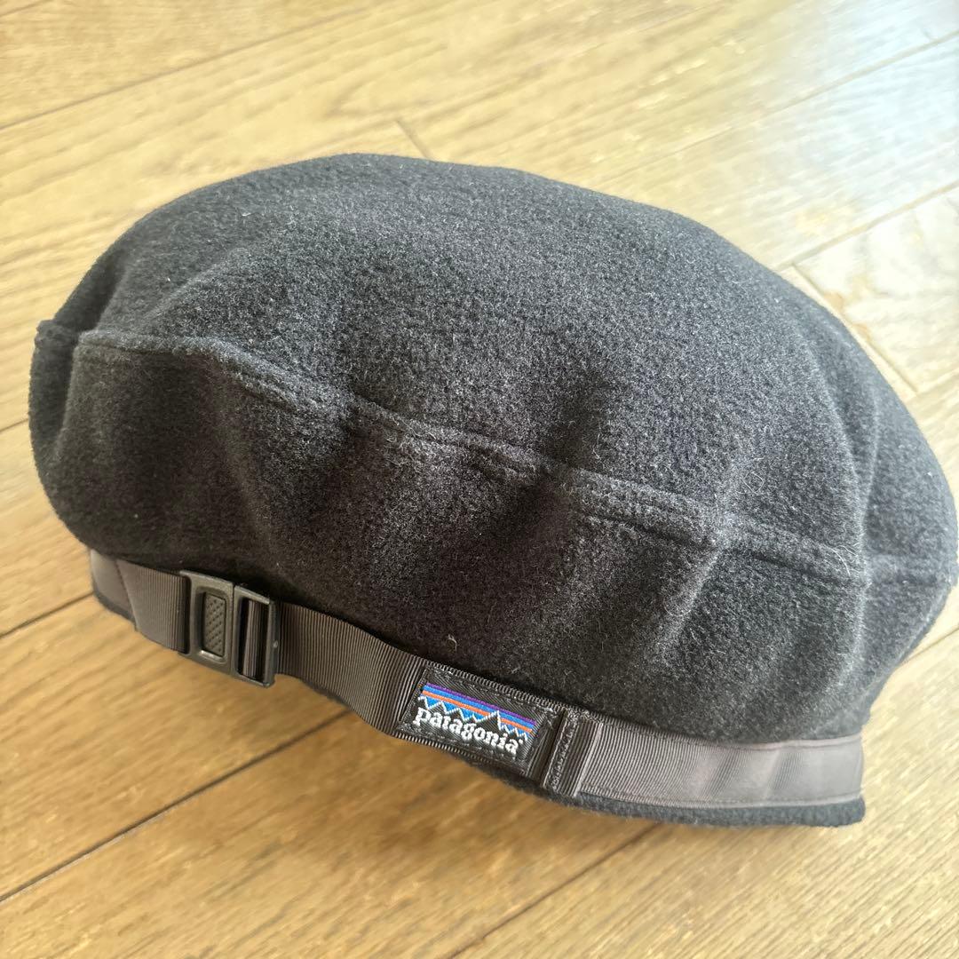 緊急値下げ　90s パタゴニア　ベレー帽　ブラック　黒　希少