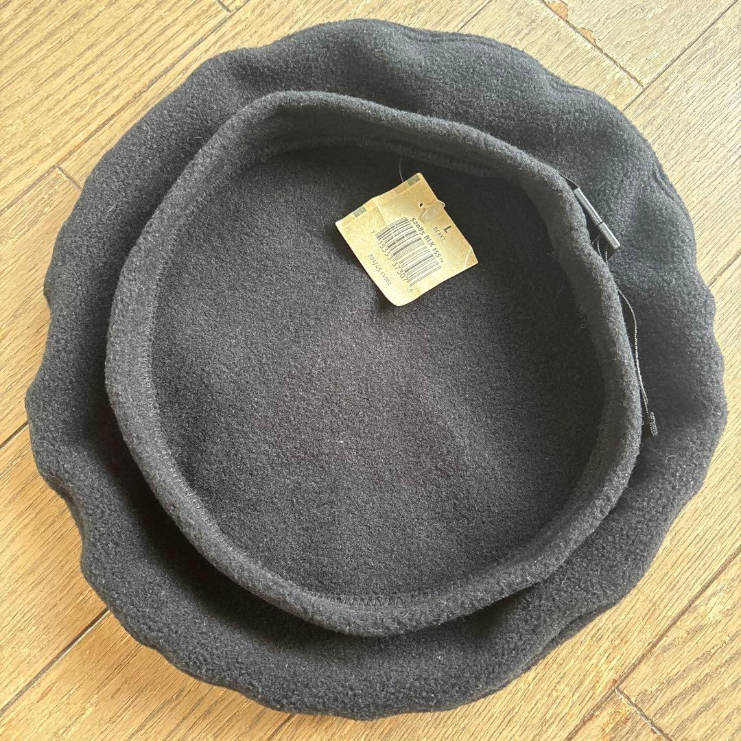 緊急値下げ　90s パタゴニア　ベレー帽　ブラック　黒　希少