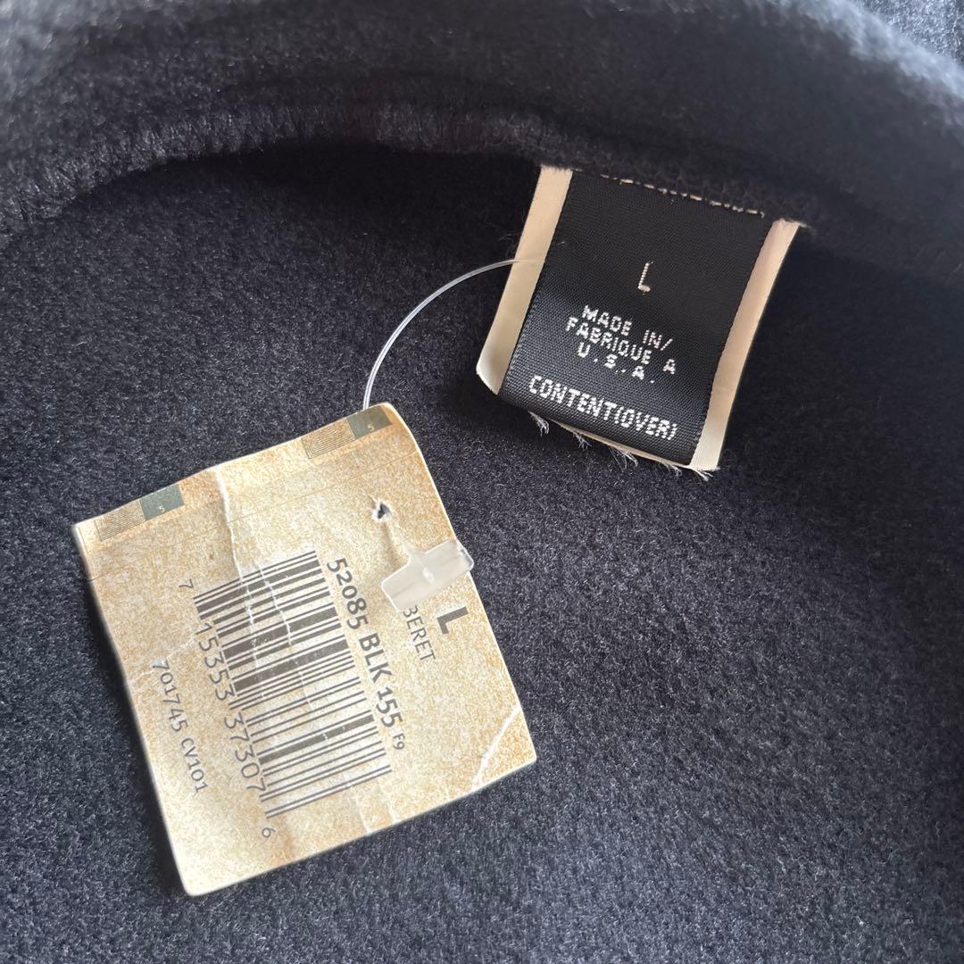 緊急値下げ　90s パタゴニア　ベレー帽　ブラック　黒　希少