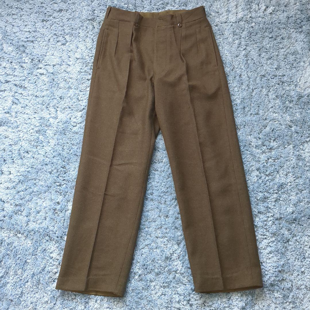 50年代　フランス軍　m52 スラックス　ウールパンツ