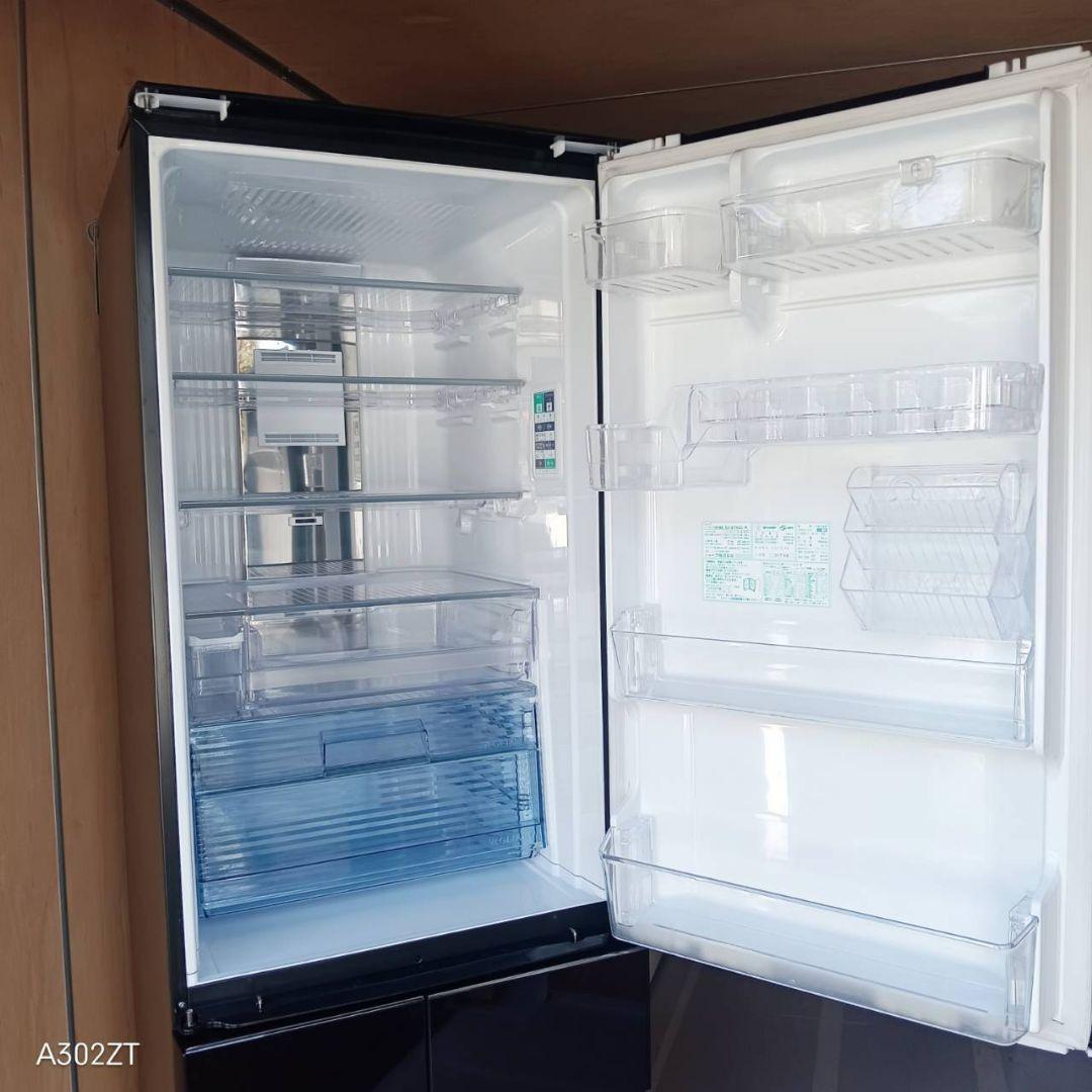 D09A3 設置まで対応 SHARP自動製氷機能付き　大型冷蔵庫　415L