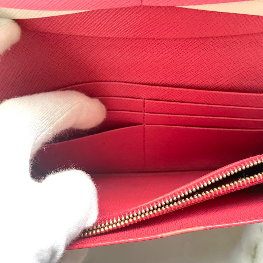 PRADA プラダ　マルチカラー　サフィアーノ　長財布　極美品　0115-①